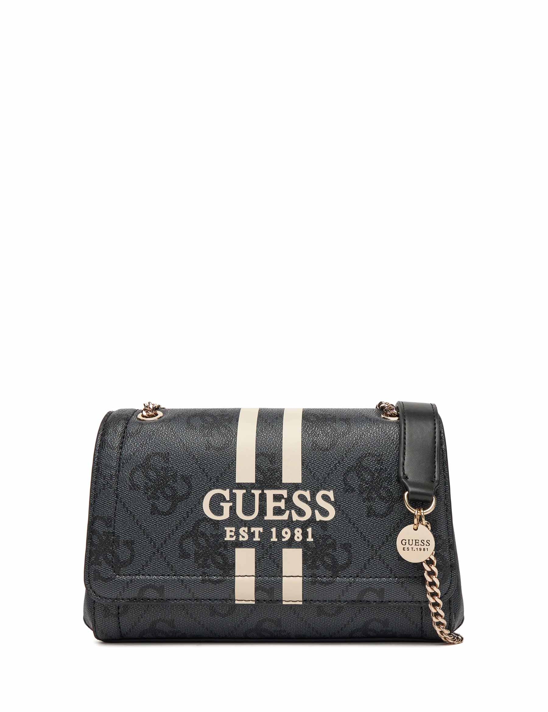 Tracolla Nero Guess