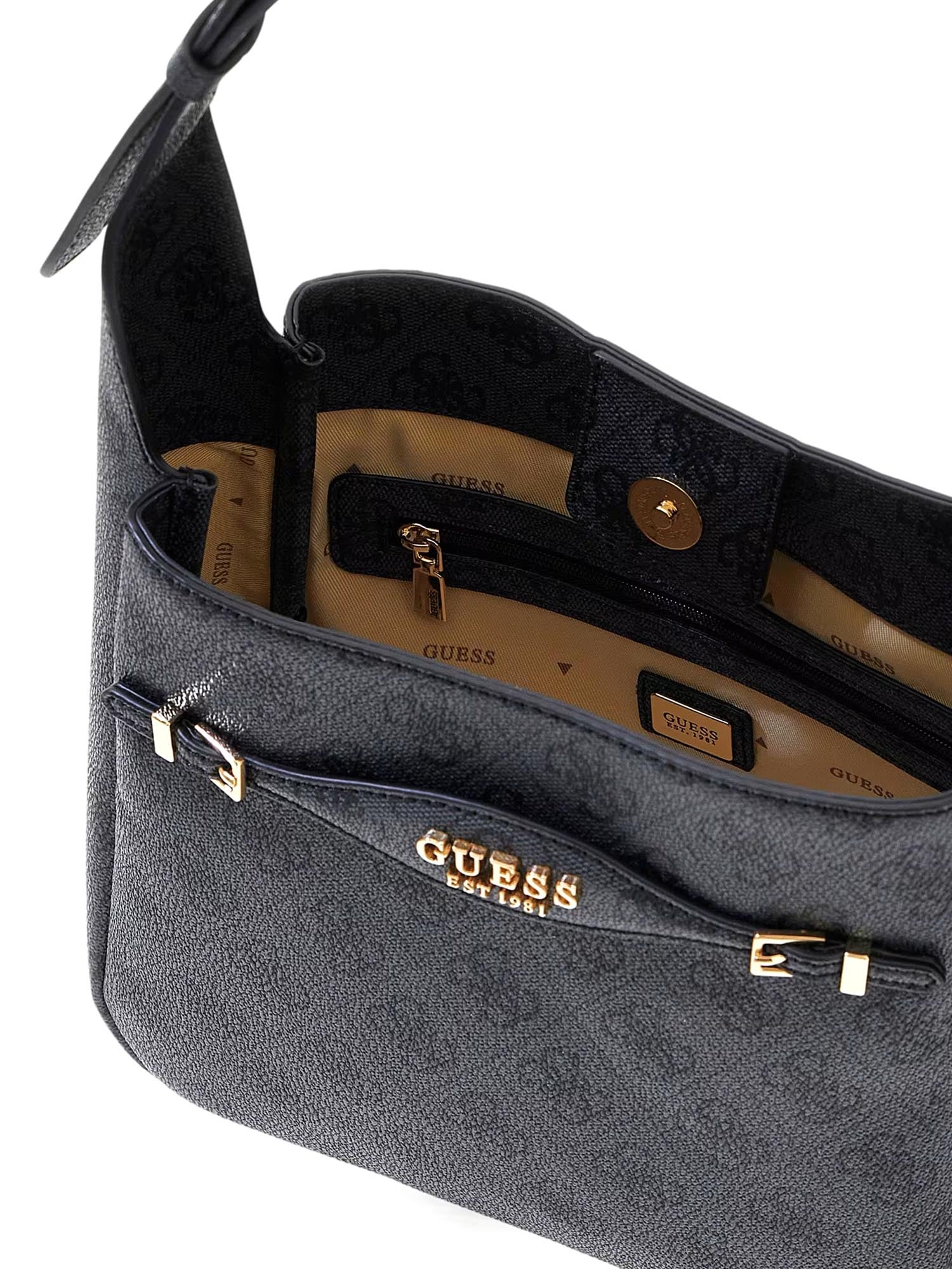 Borse a spalla Nero Guess