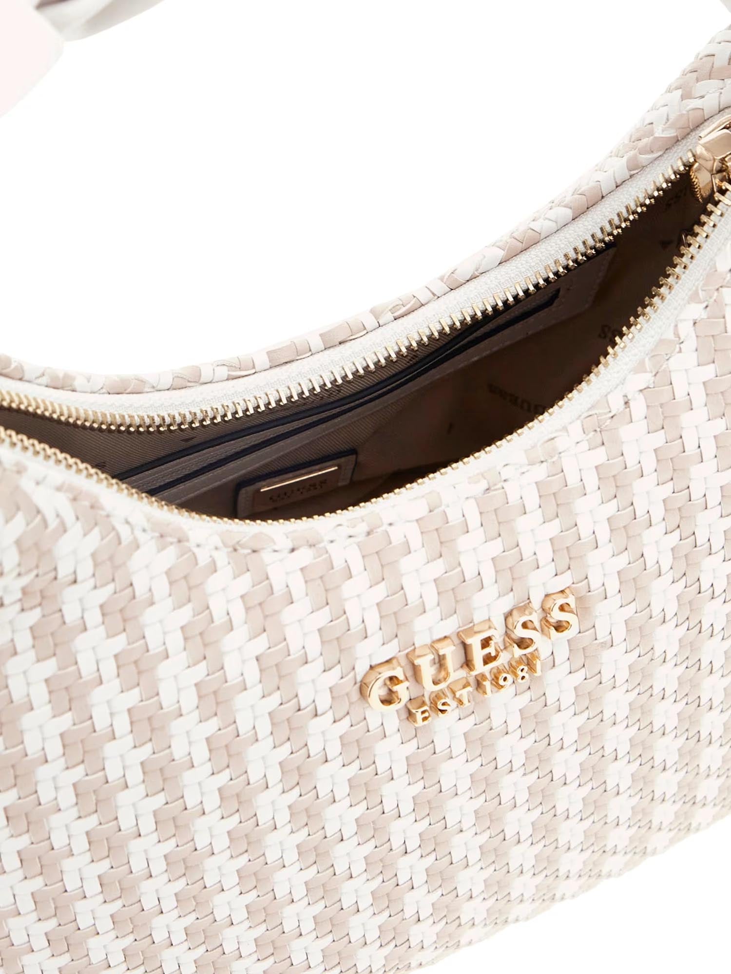 Borse a spalla Bianco Guess