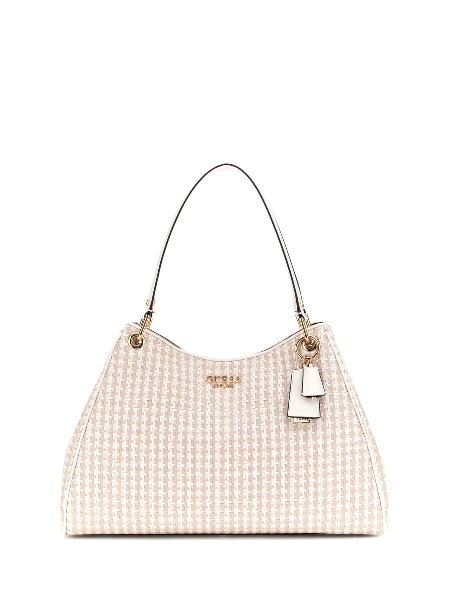 Borse a spalla Beige Guess