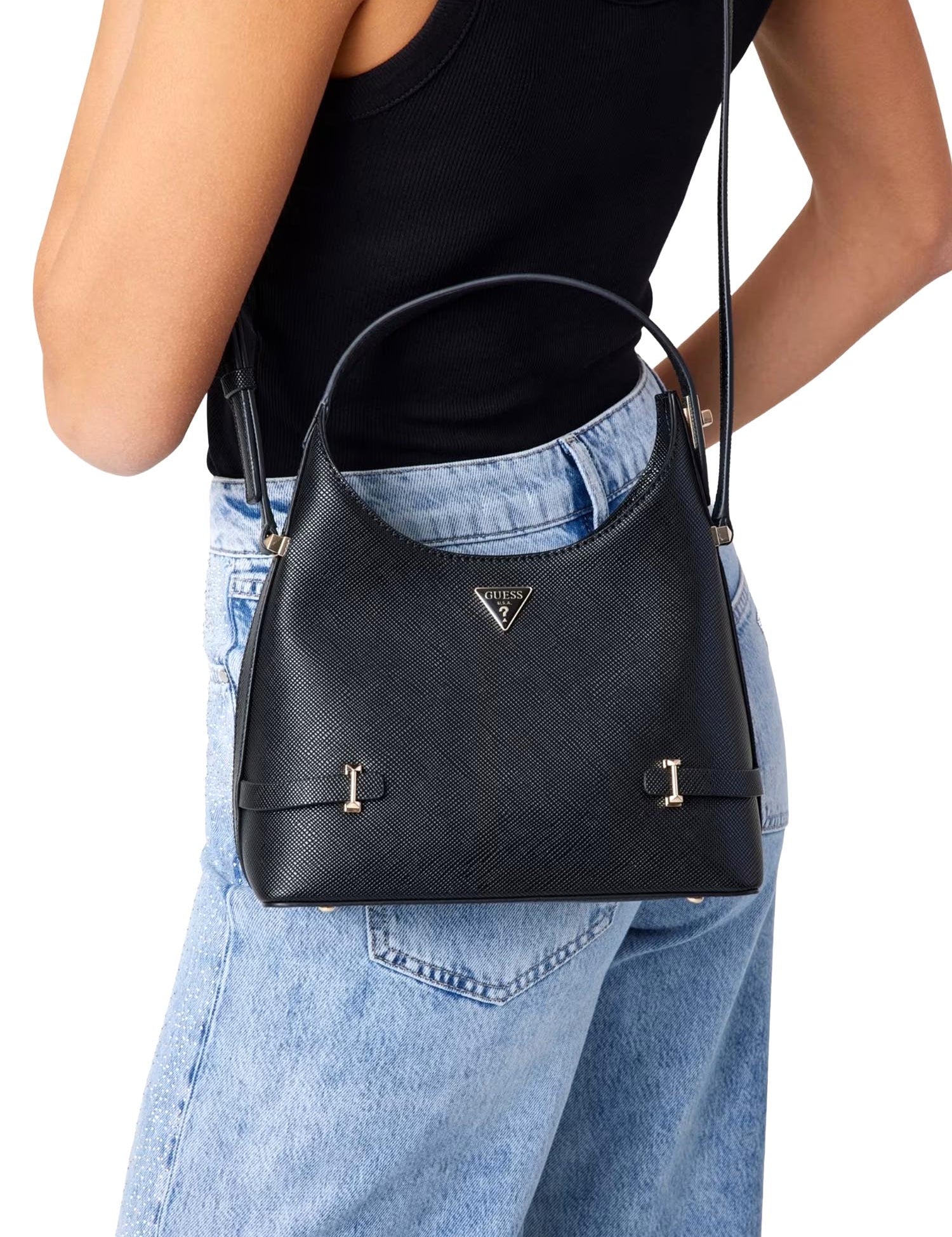 Borse a spalla Nero Guess