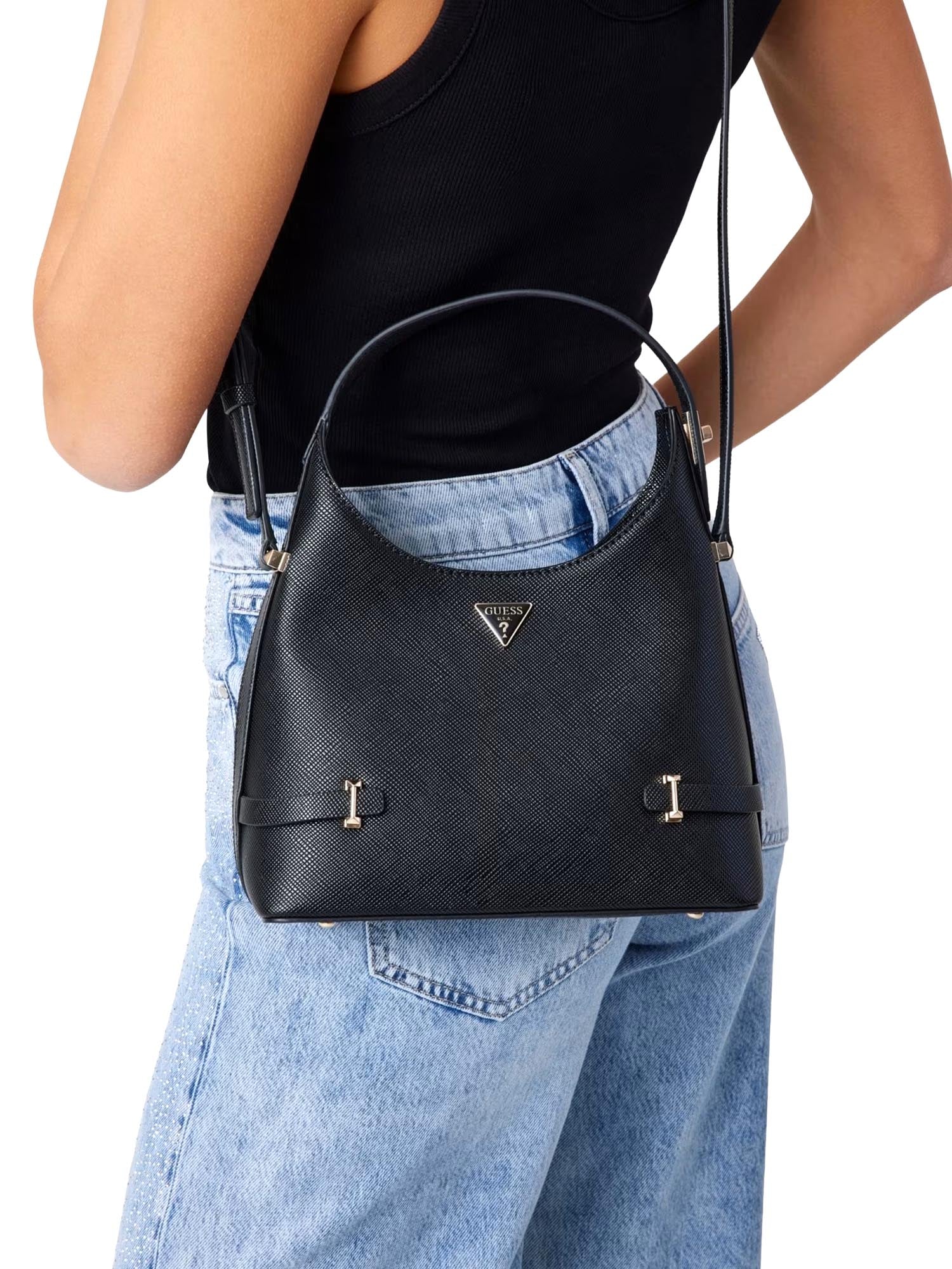 Borse a spalla Nero Guess