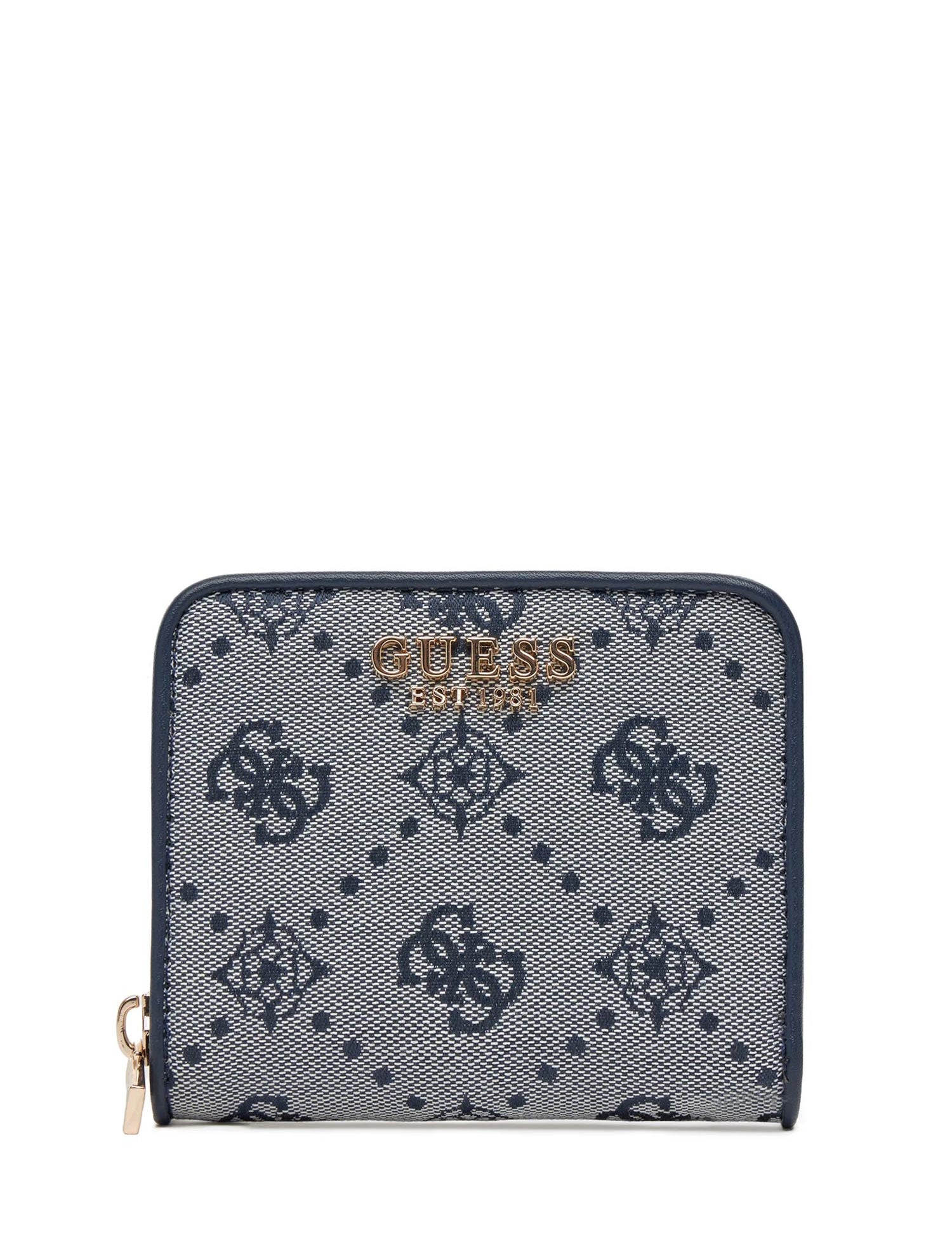 Portafogli Blu Guess