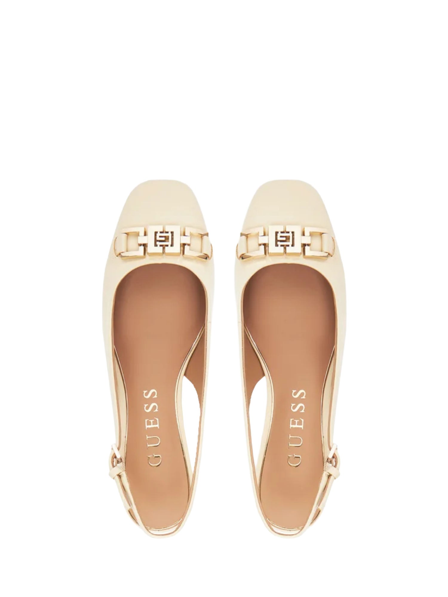 Decolleté Beige Guess