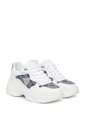 Sneakers Bianco Blu Guess