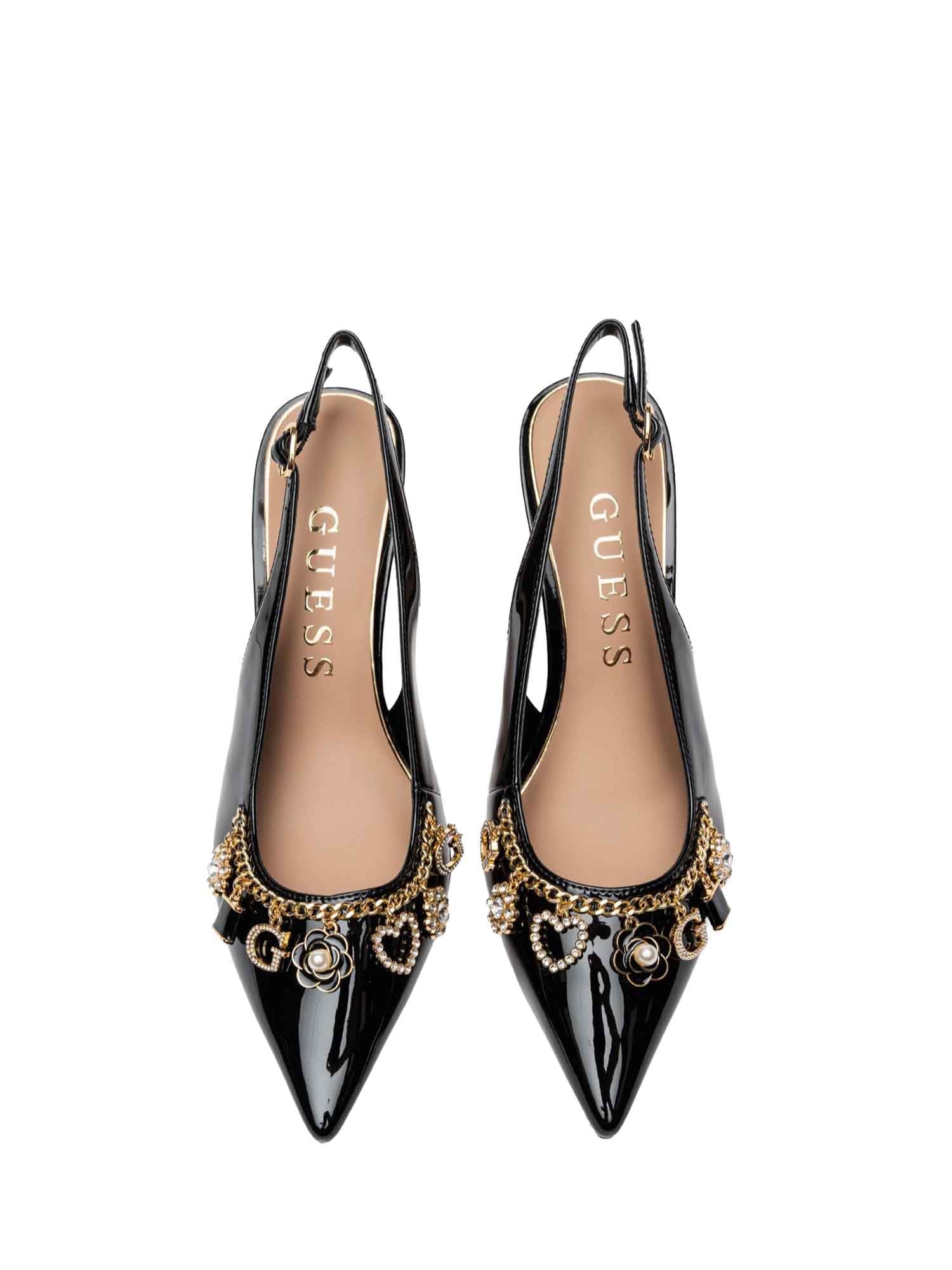 Decolleté Nero Guess