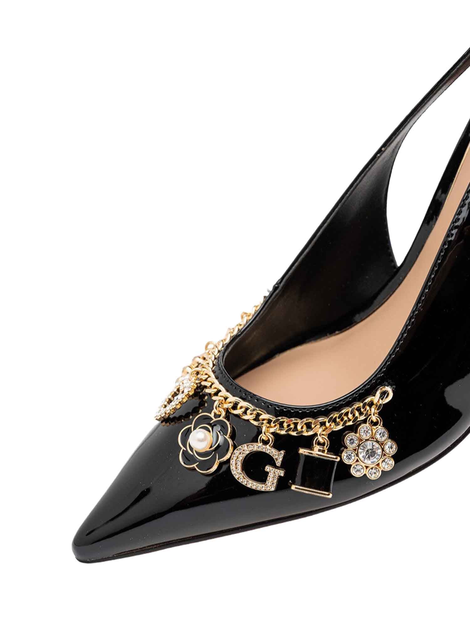 Decolleté Nero Guess