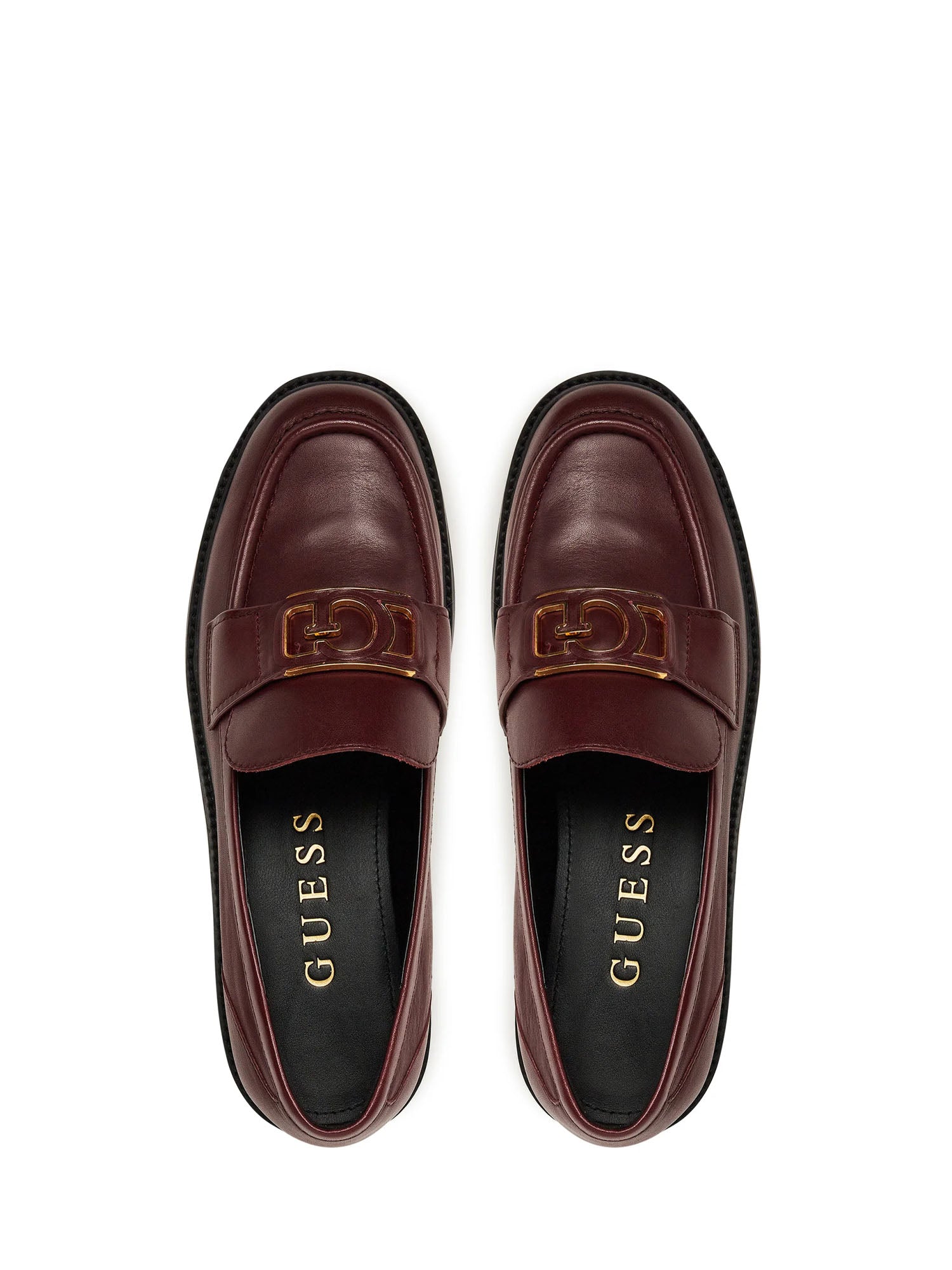 Mocassini Bordeaux Guess