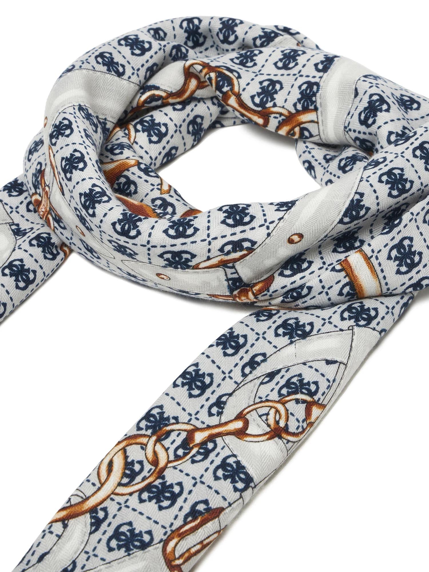 Foulard Blu Guess