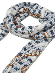 Foulard Blu Guess