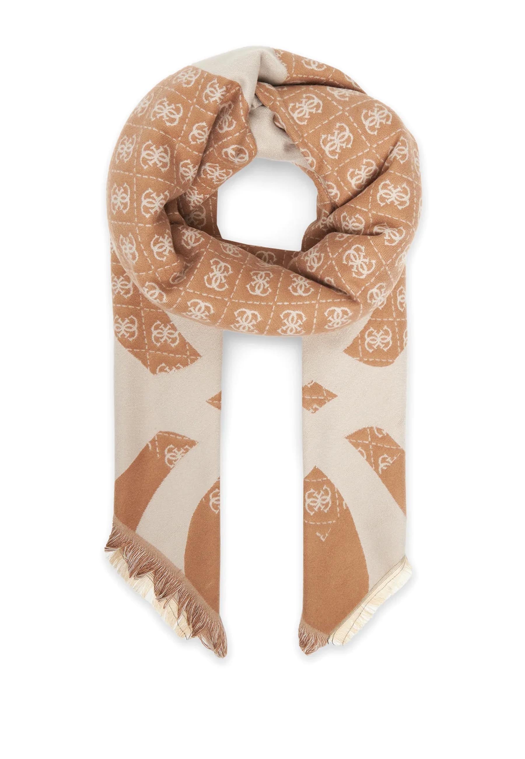 Foulard Marrone Guess
