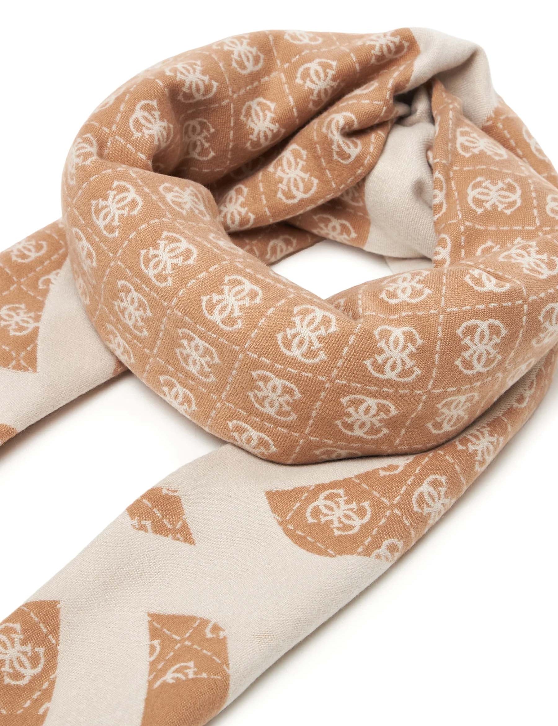 Foulard Marrone Guess