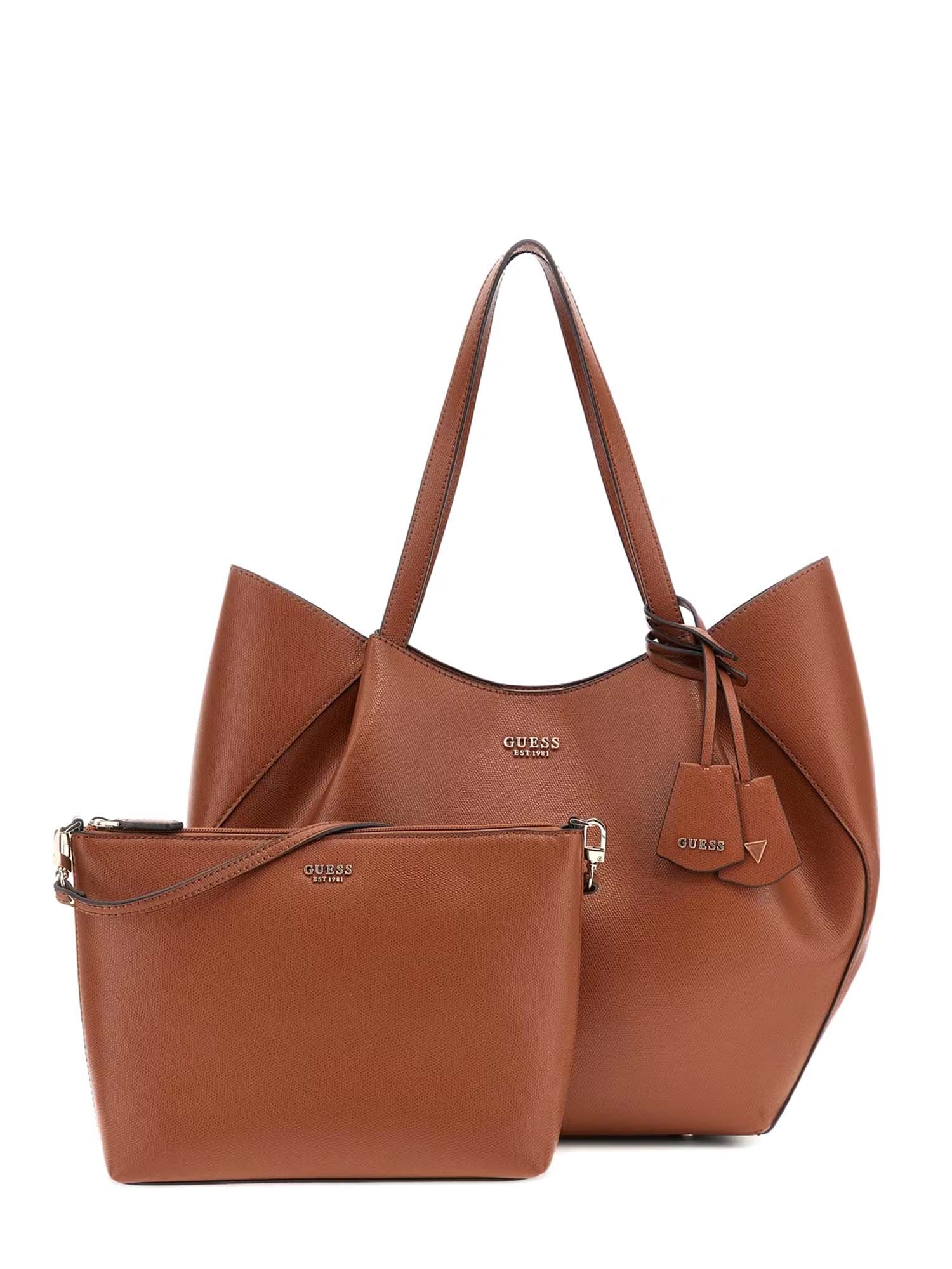 Shopper Marrone Guess