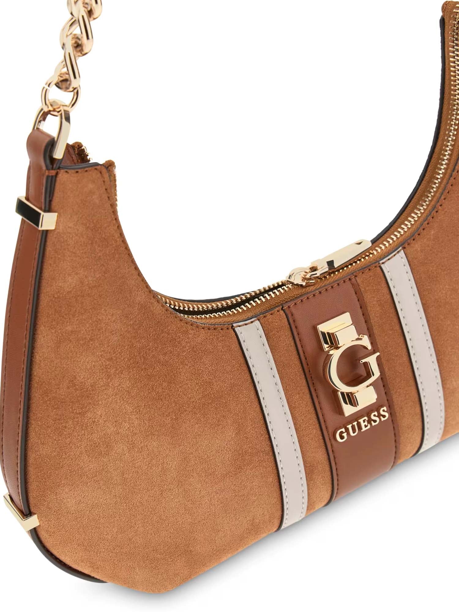 Borse a spalla Marrone Guess