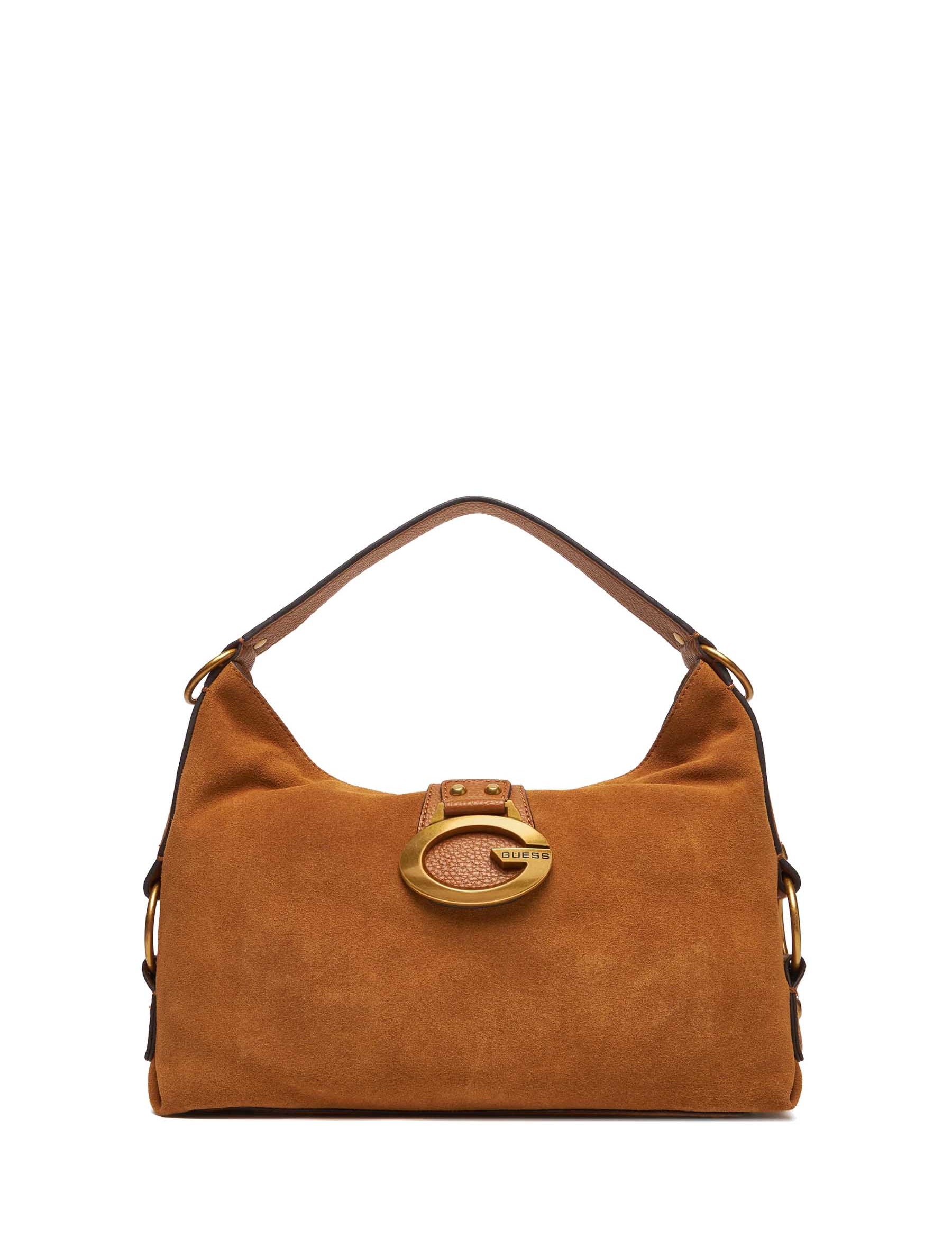 Borse a spalla Marrone Guess