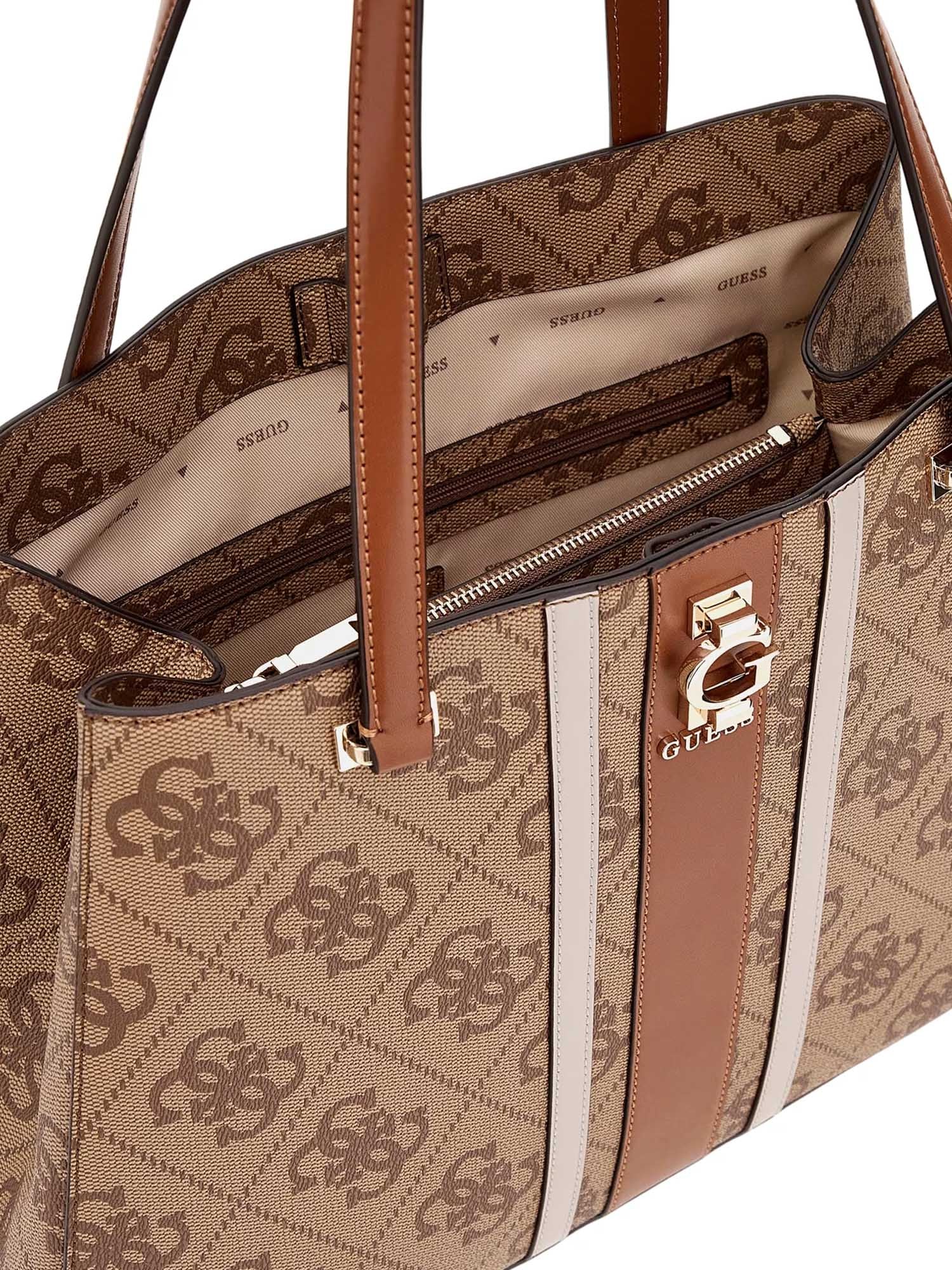 Borse a spalla Marrone Guess