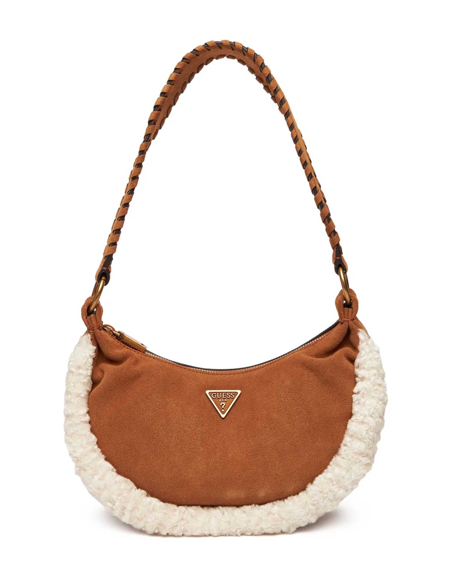 Borse a spalla Marrone Guess