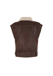 Gilet Marrone Yes-zee