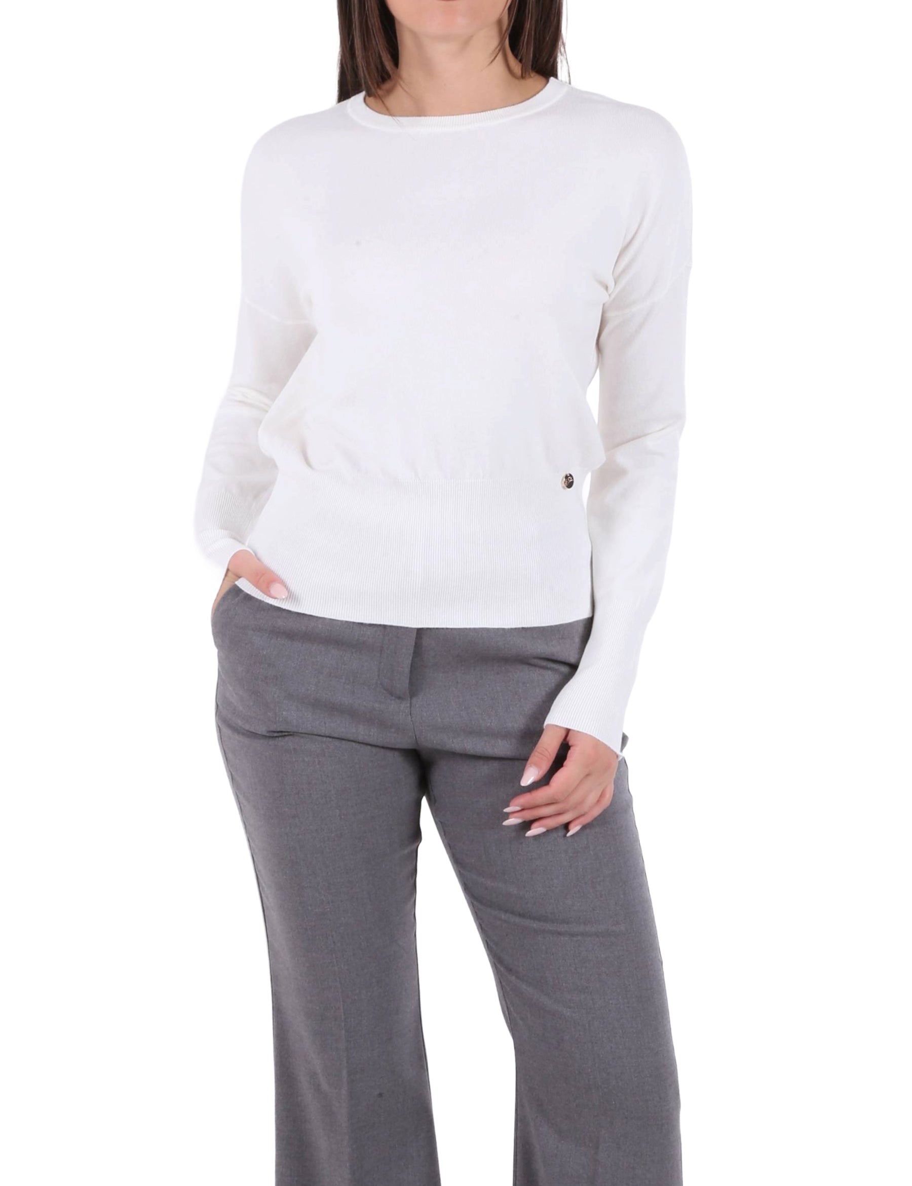 Maglioncini Bianco Yes-zee