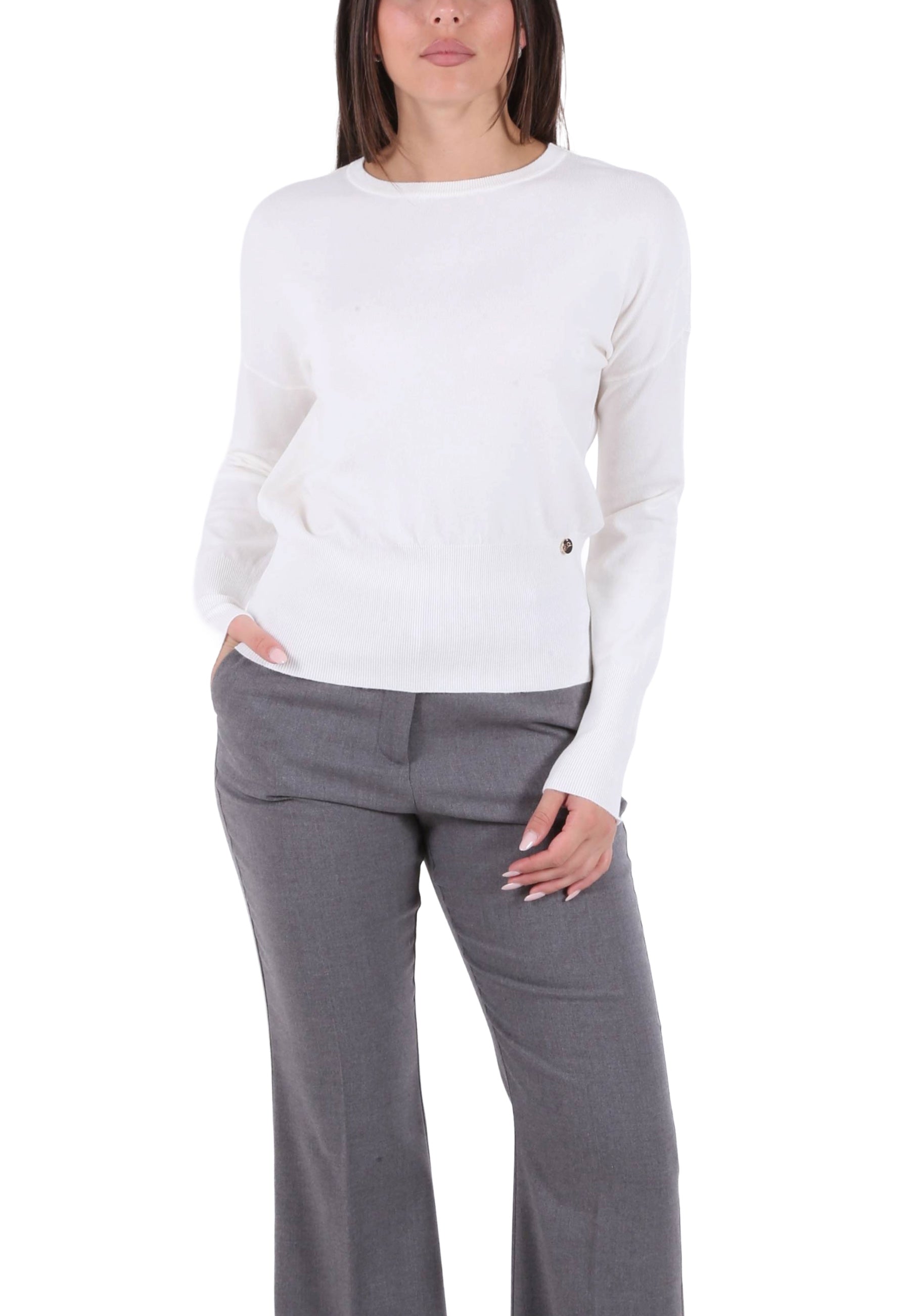 Maglioncini Bianco Yes-zee