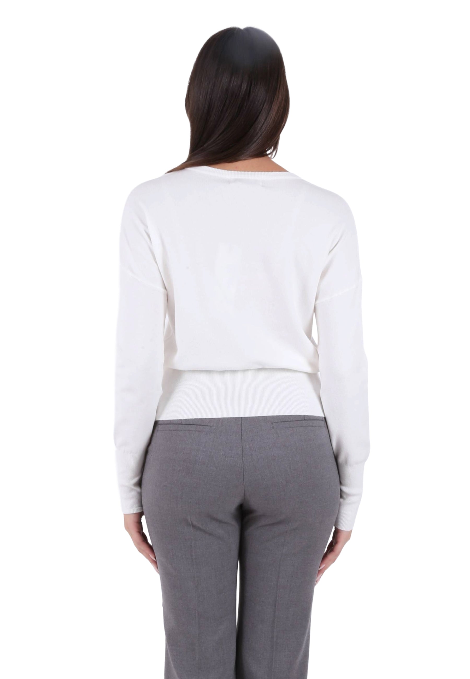 Maglioncini Bianco Yes-zee