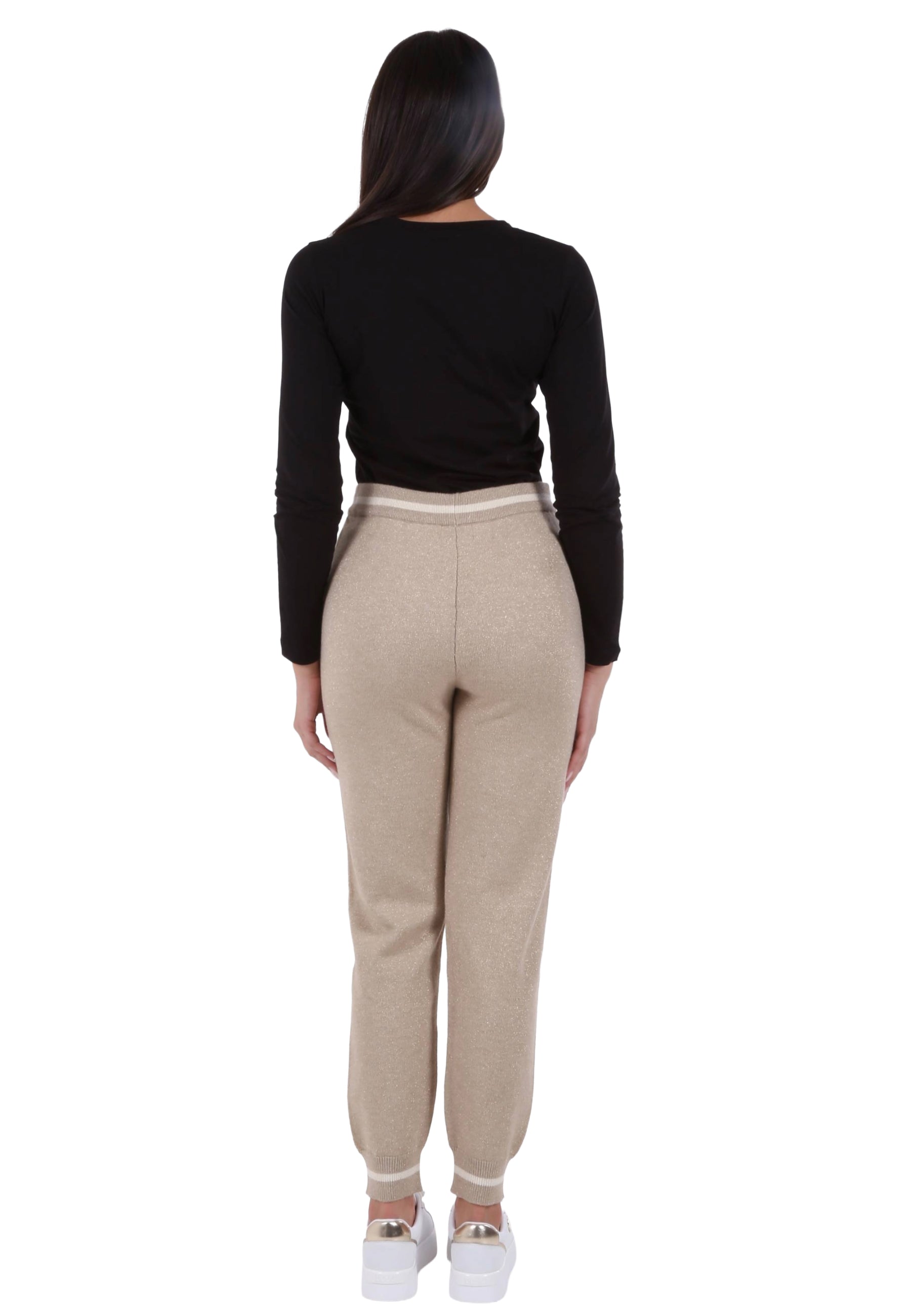 Pantaloni sportivi Beige Yes-zee