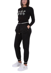 Pantaloni sportivi Nero Argento Yes-zee