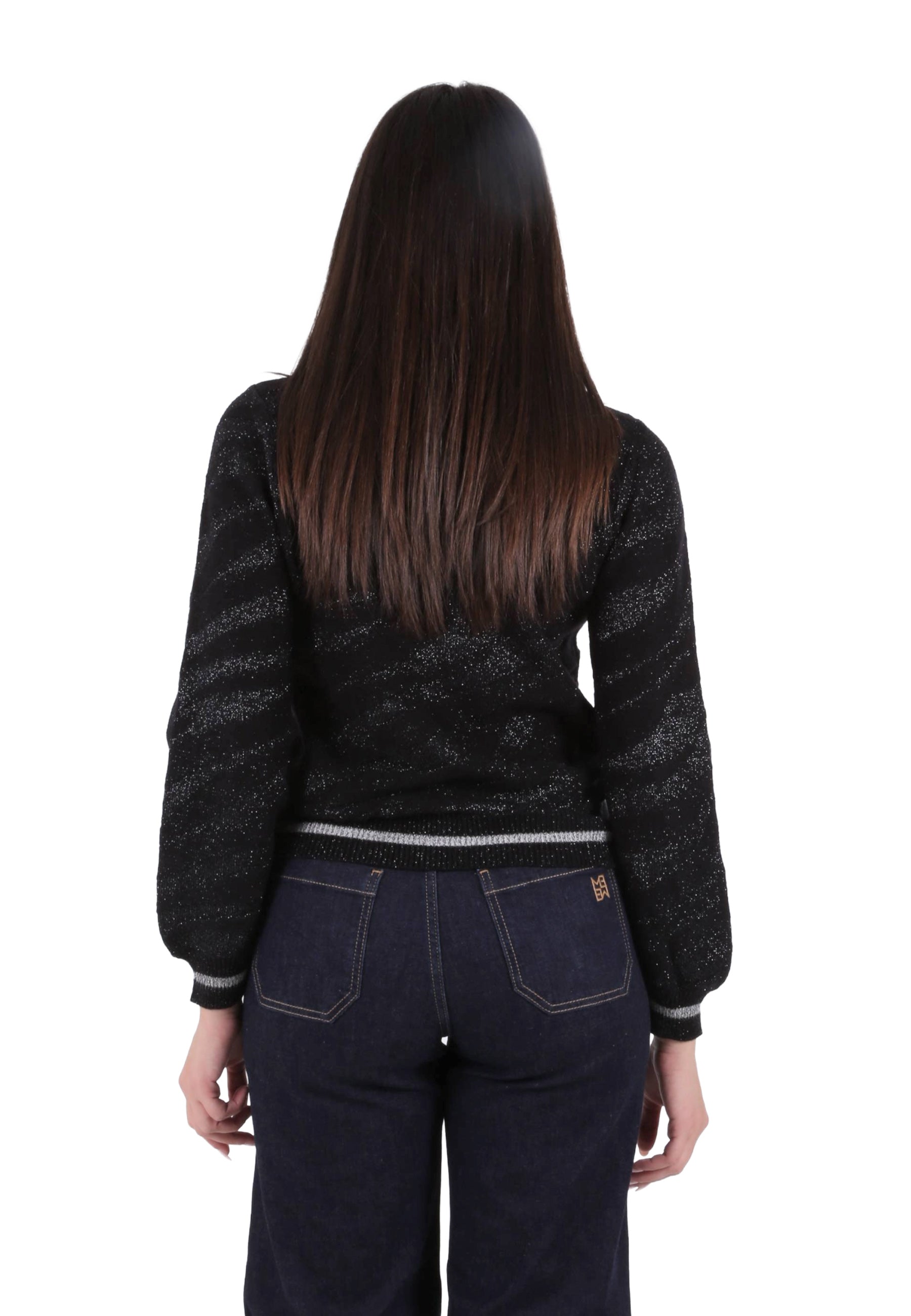 Maglia a collo alto Nero Yes-zee