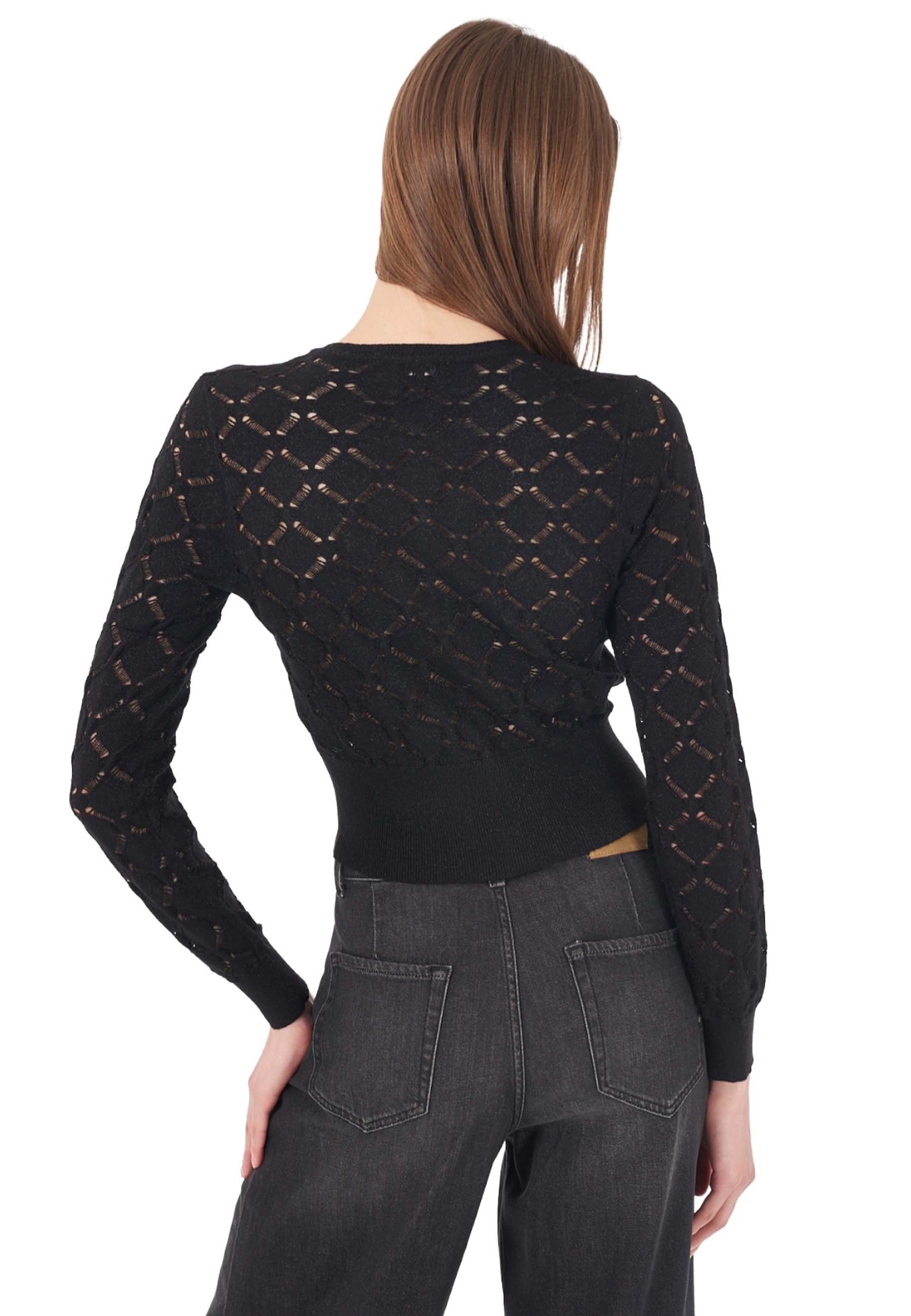 Cardigan Nero Yes-zee