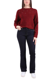 Maglioncini Bordeaux Yes-zee