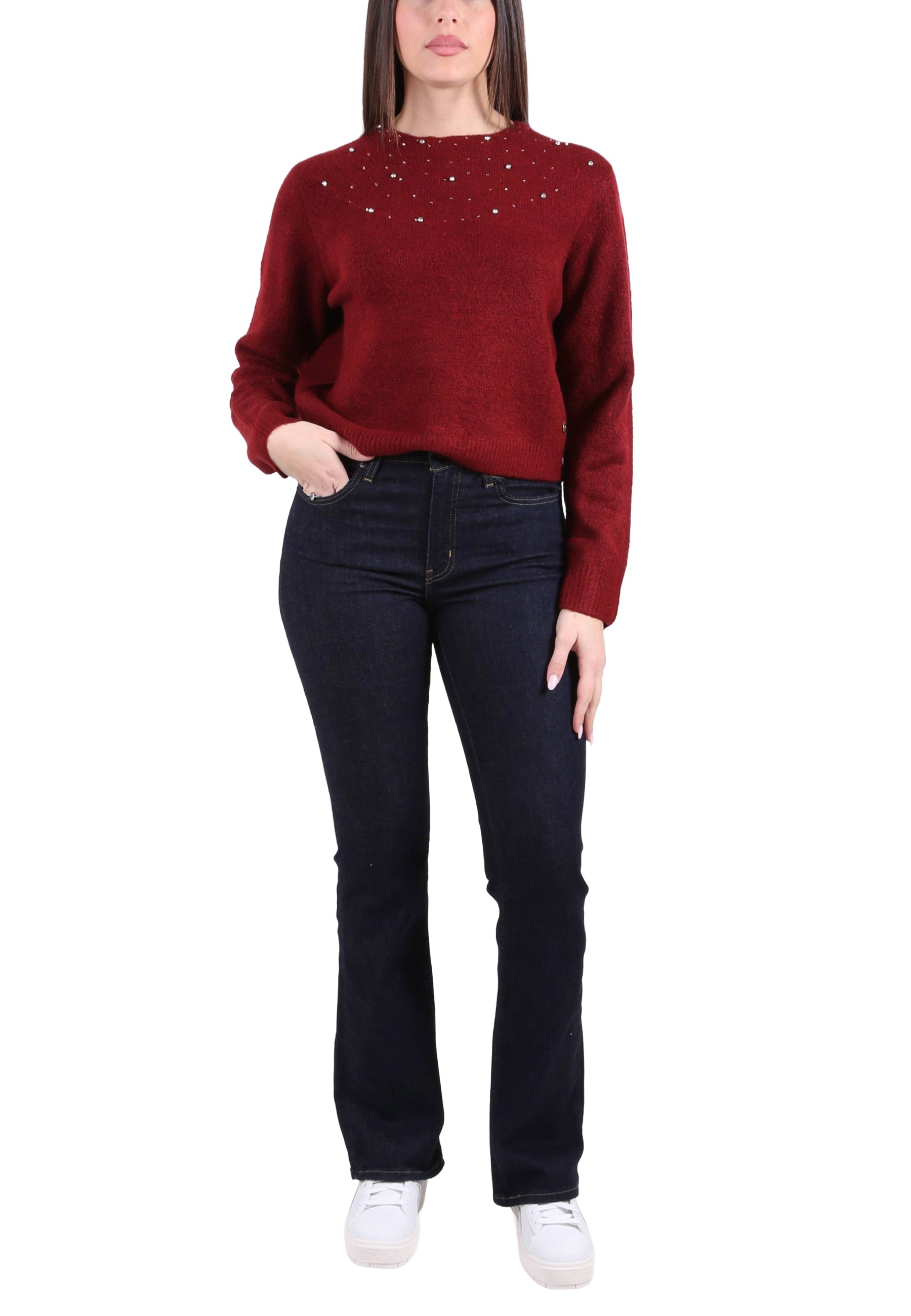 Maglioncini Bordeaux Yes-zee