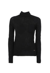 Maglia a collo alto Nero Yes-zee