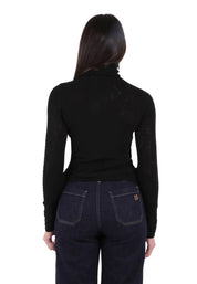 Maglia a collo alto Nero Yes-zee