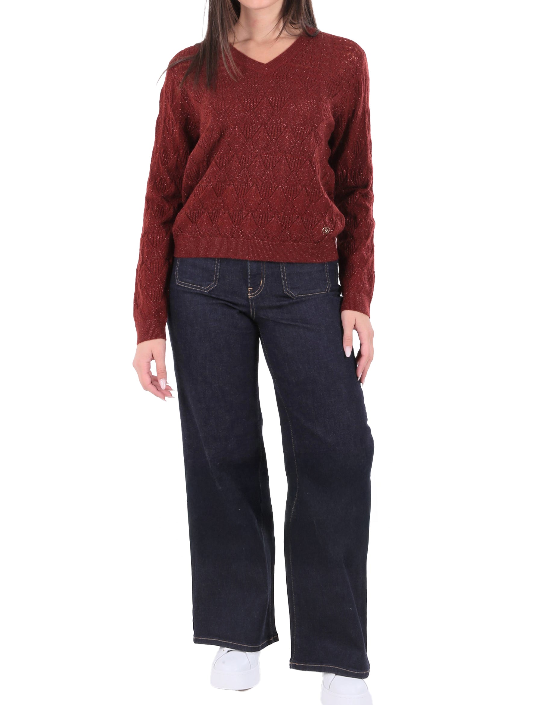 Maglioncini Bordeaux Yes-zee