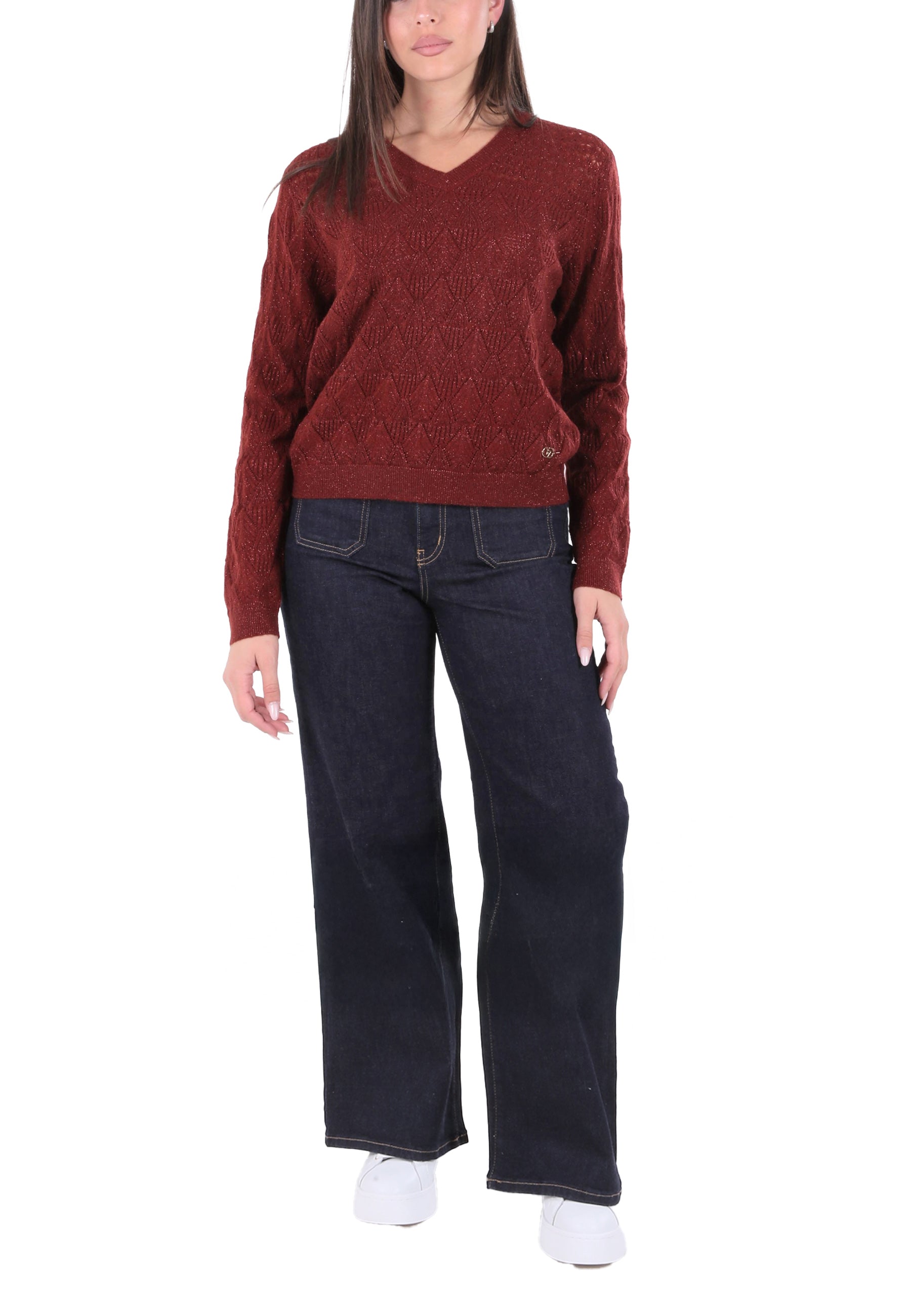 Maglioncini Bordeaux Yes-zee