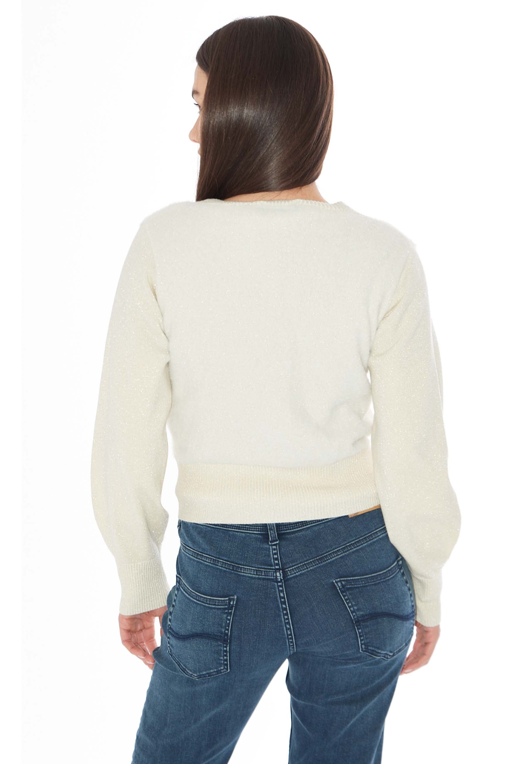 Cardigan Bianco Yes-zee