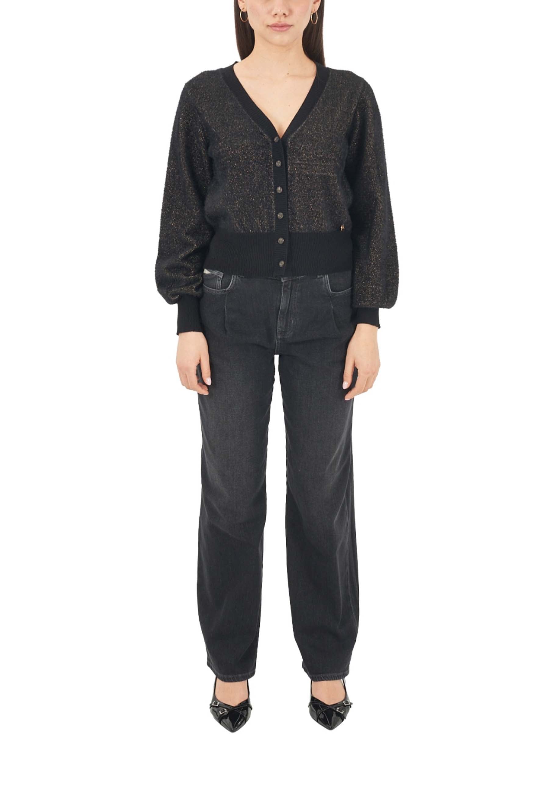 Cardigan Nero Yes-zee