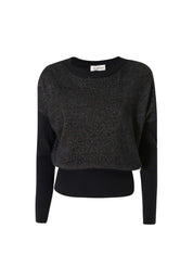 Maglioncini Nero Dorato Yes-zee