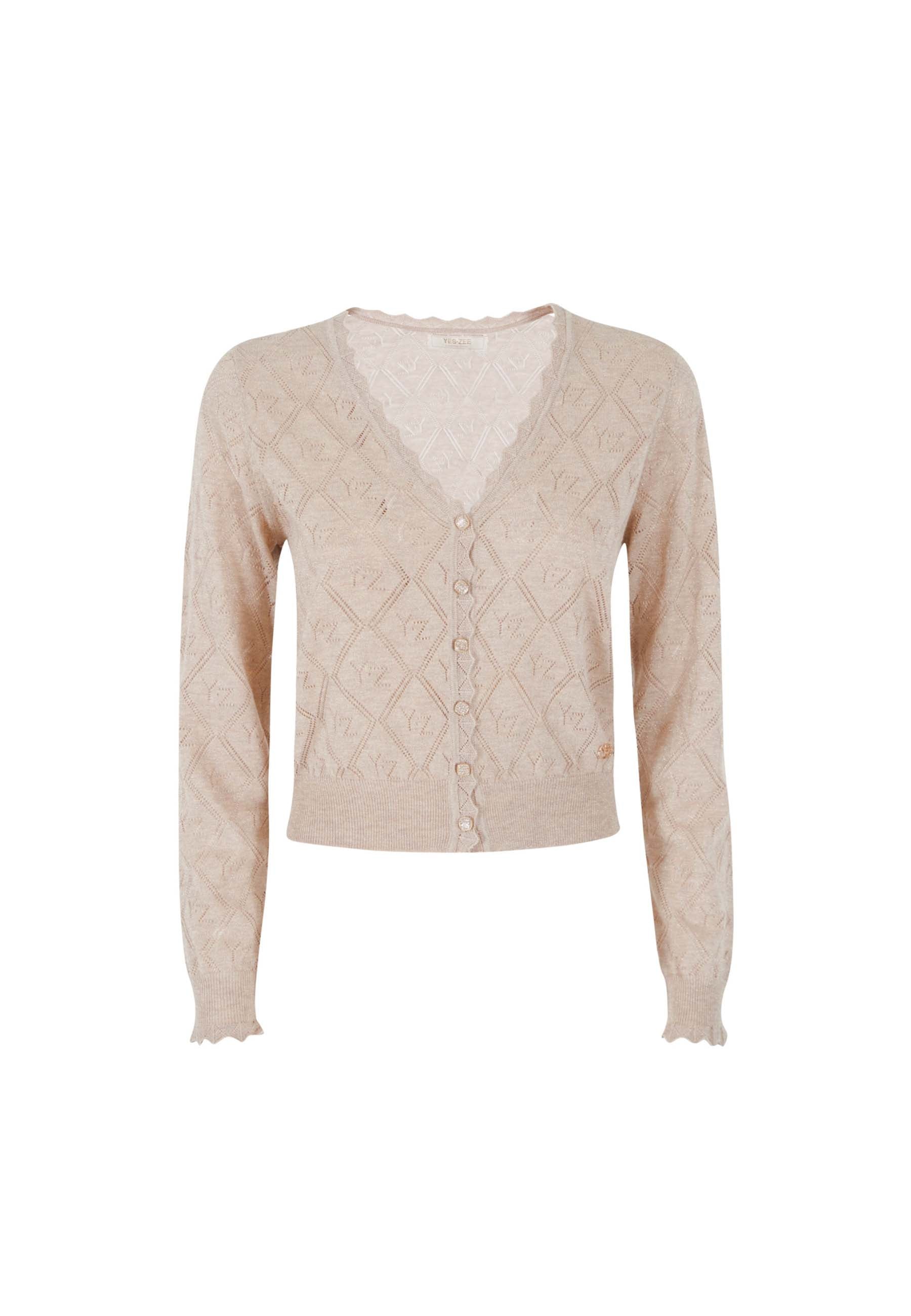 Cardigan Beige Yes-zee