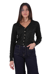Cardigan Nero Yes-zee