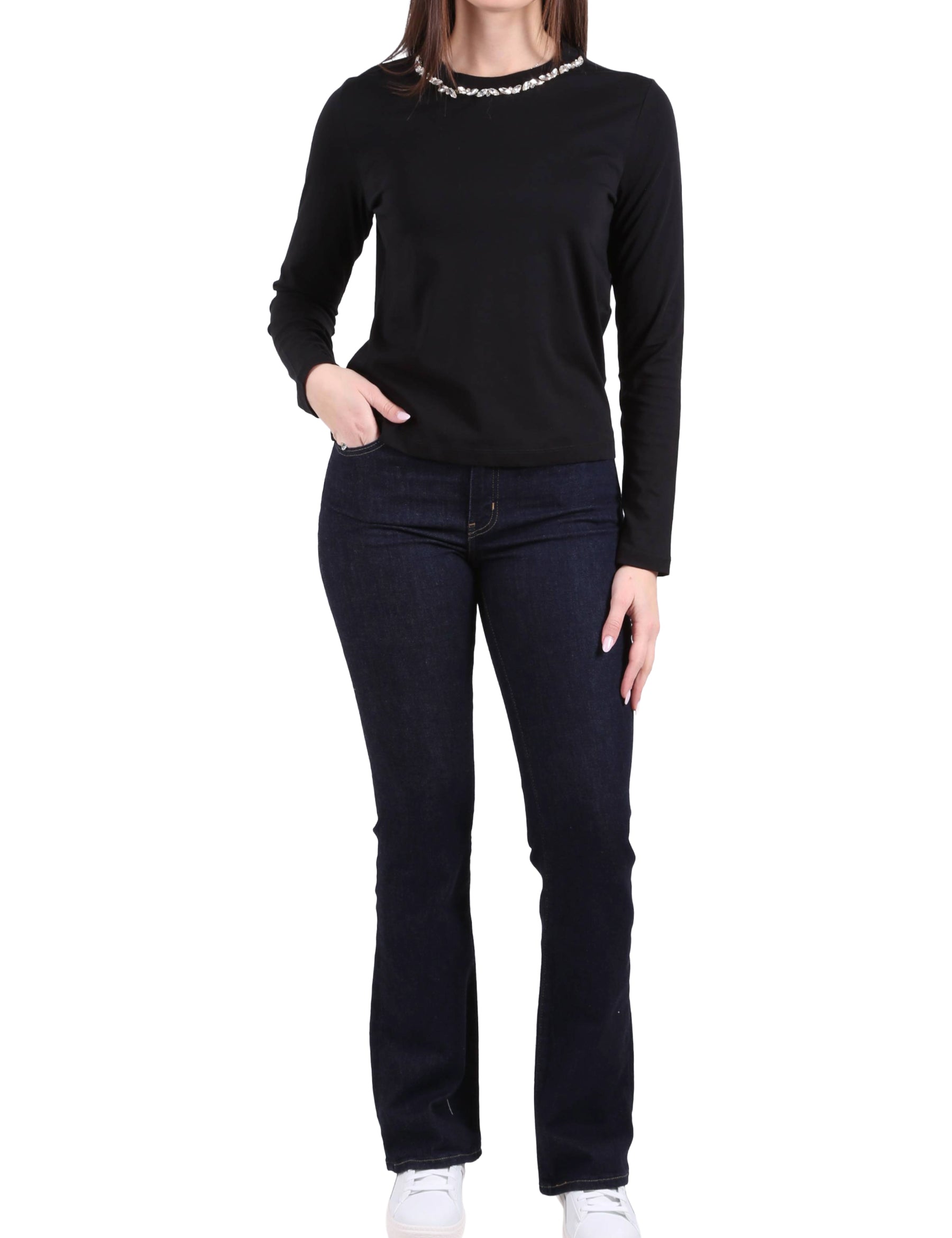 T-shirt Nero Yes-zee