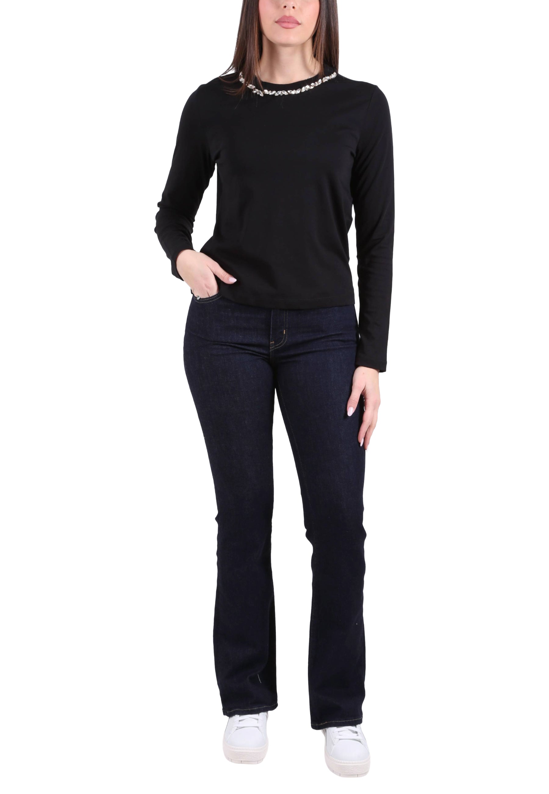 T-shirt Nero Yes-zee