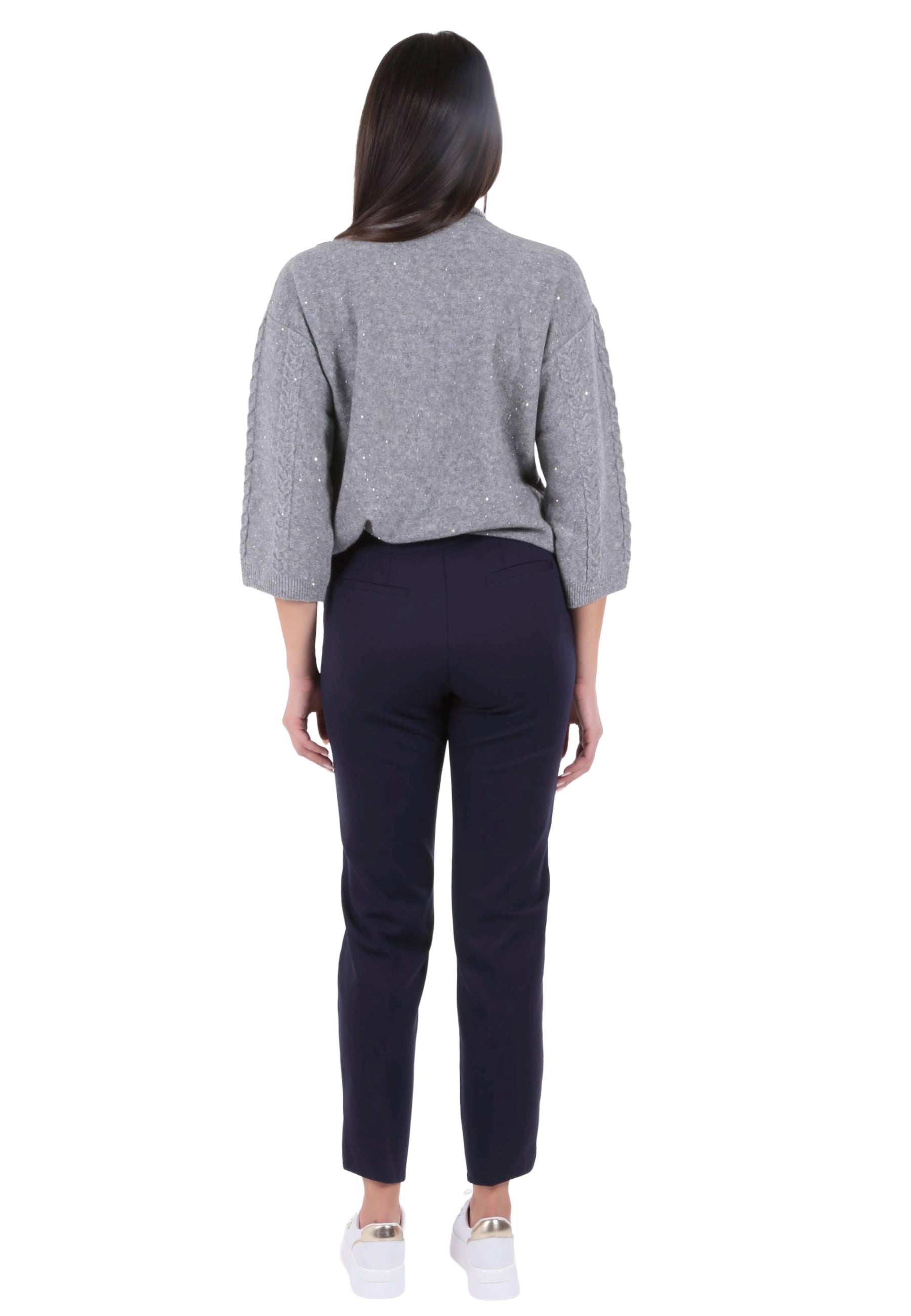 Pantaloni Blu Yes-zee