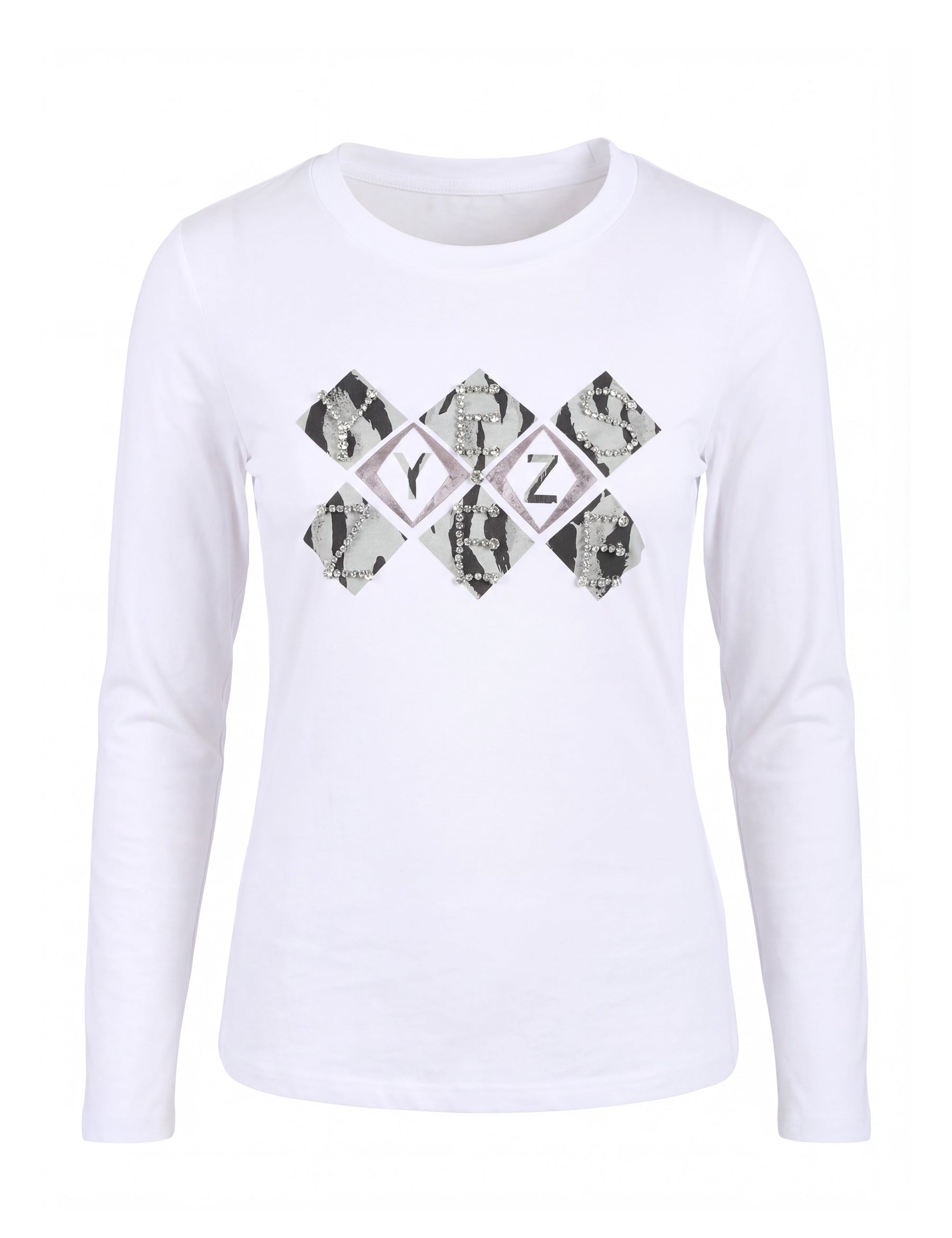 T-shirt Bianco Yes-zee