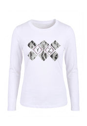 T-shirt Bianco Yes-zee