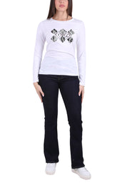 T-shirt Bianco Yes-zee