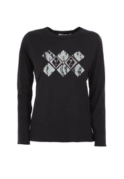 T-shirt Nero Yes-zee