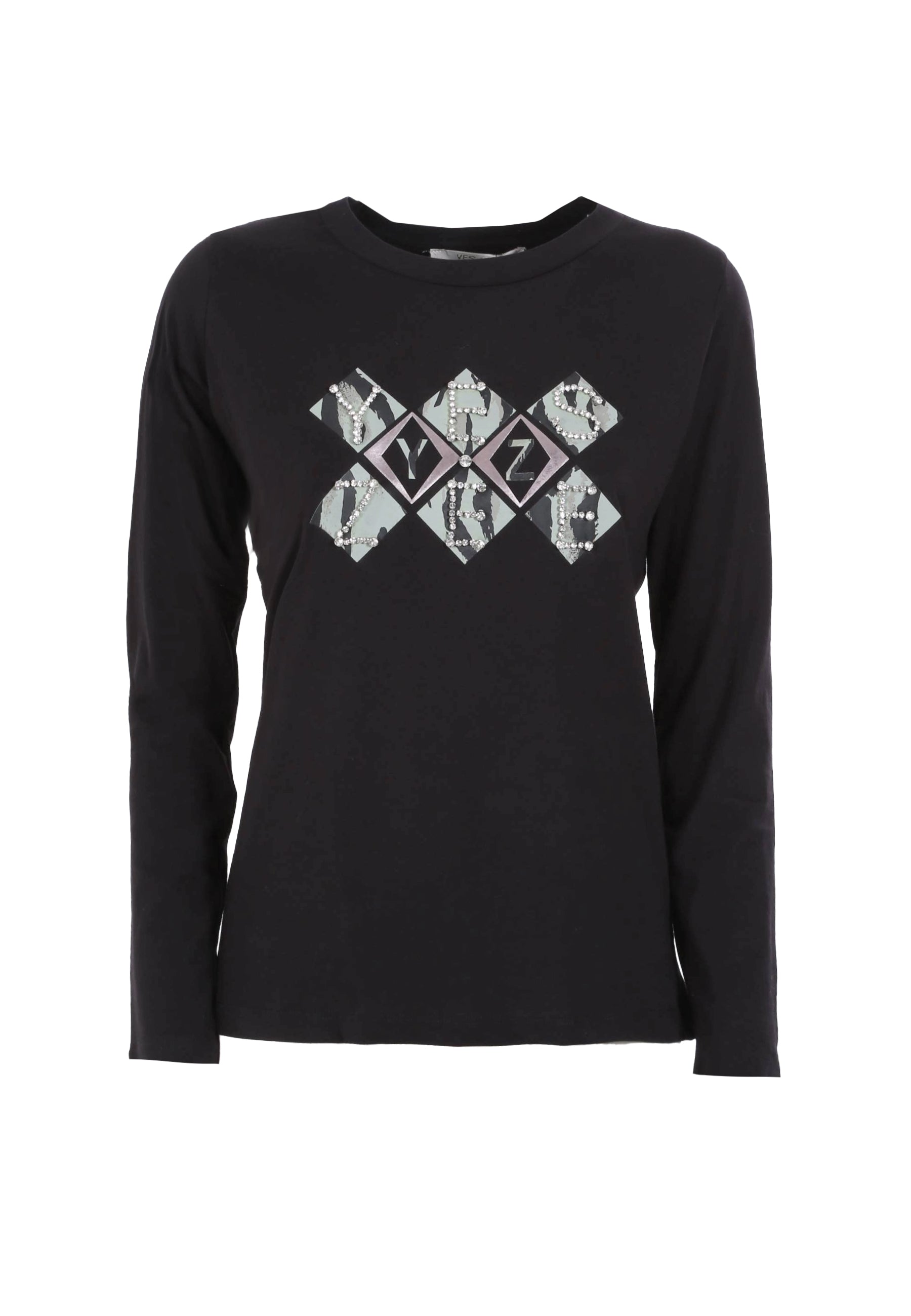 T-shirt Nero Yes-zee