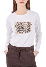 T-shirt Bianco Yes-zee