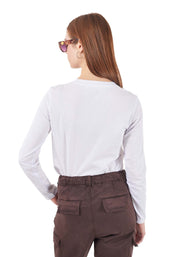 T-shirt Bianco Yes-zee